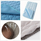 ChillPaw pet cooling mat — foldable for travel, crate and car