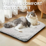 Cutaway of the thermal aluminium film core that reflects pet body heat